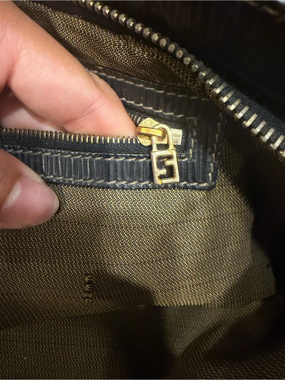 Authentic Vintage Fendi Zucca FF Canvas Tote 🤎 W COA